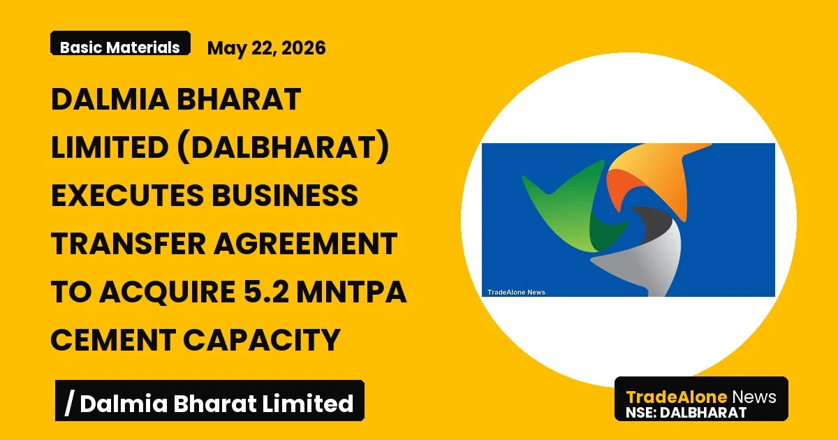 Dalmia Bharat Limited Dalbharat Business Transfer Agreement