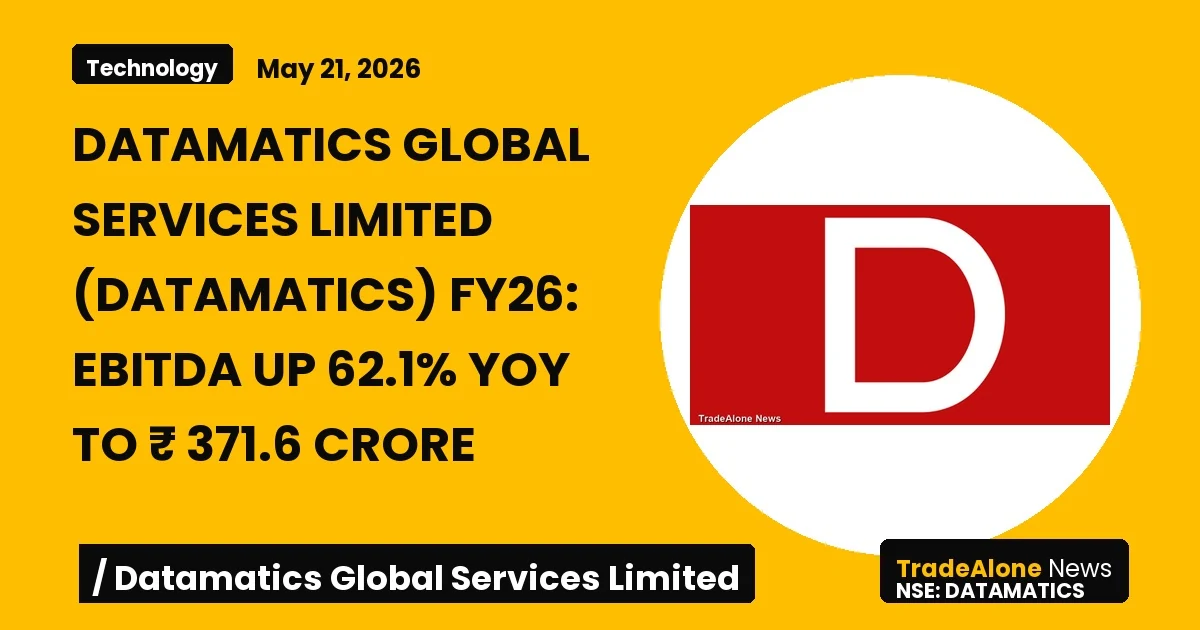 Datamatics Global Services Limited Datamatics FY26 Ebitda
