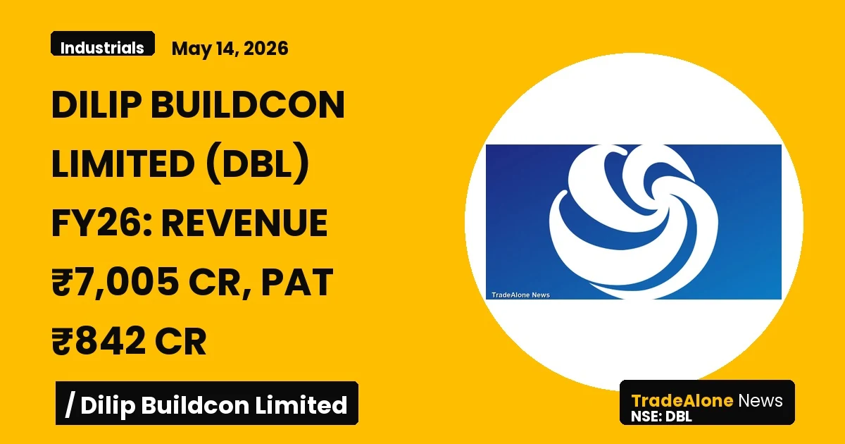 Dilip Buildcon Limited FY26 Results