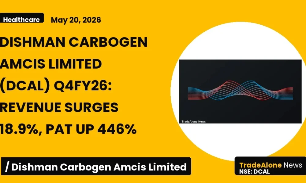 Dishman Carbogen Amcis Limited DCAL Q4 FY26 Results