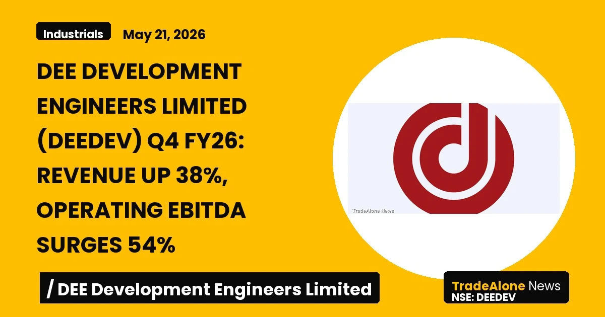 Dee Development Engineers Limited Deedev Q4 FY26 Results