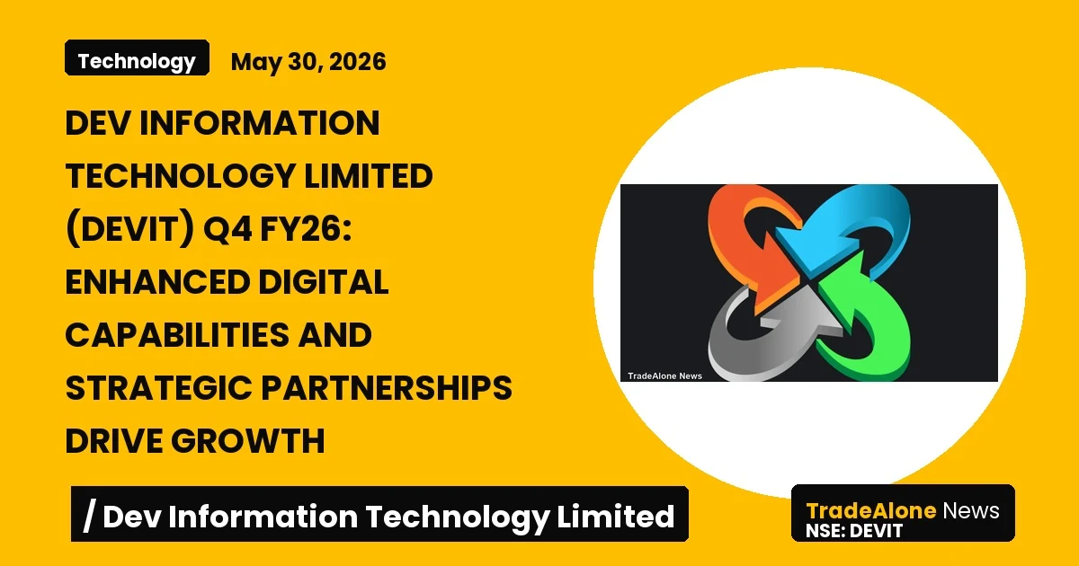 Dev Information Technology Limited DEVIT Q4 FY26 Results