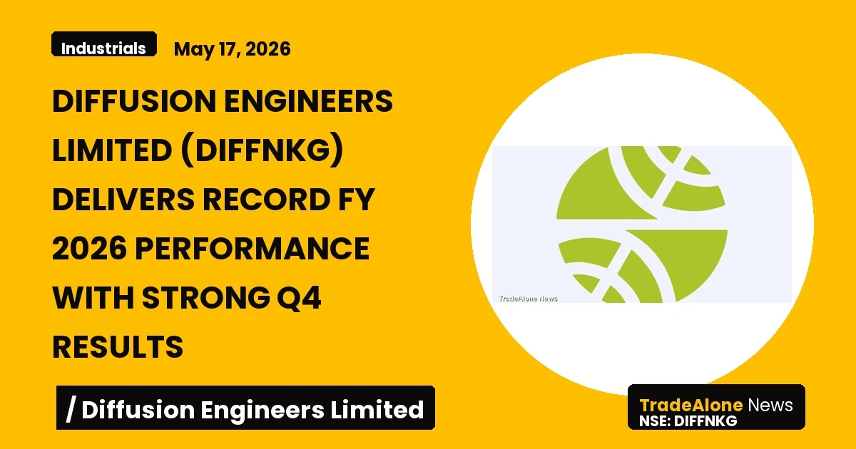 Diffusion Engineers Limited Diffnkg Q4 FY26 Results