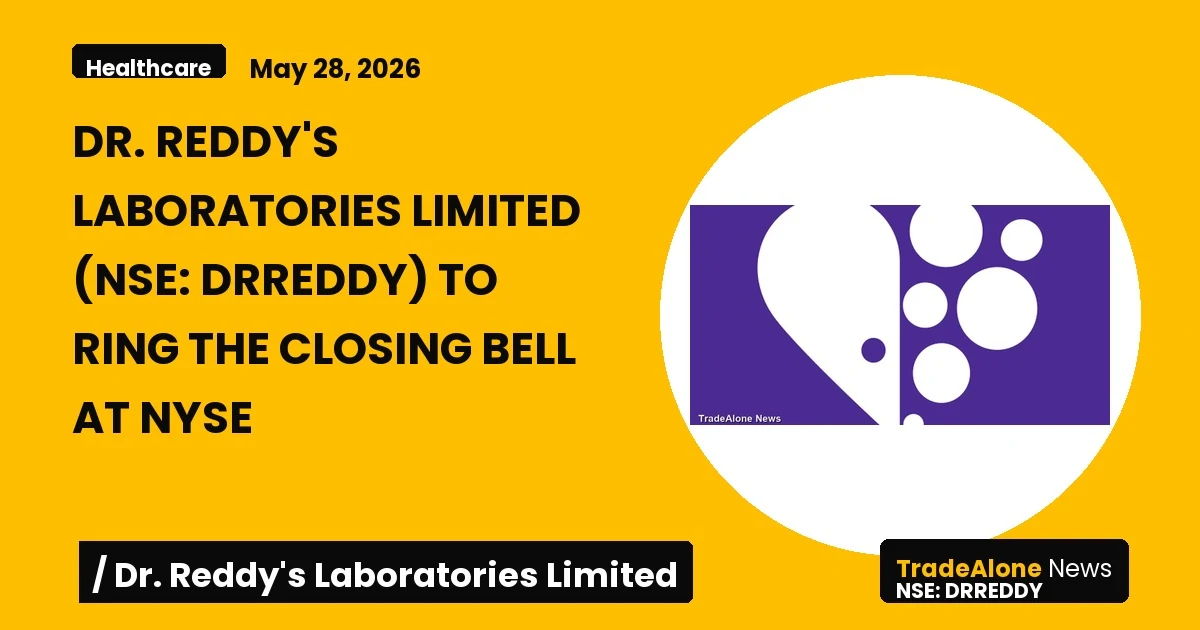 Dr. Reddy's Laboratories Limited NSE Drreddy 25th Anniversary Event