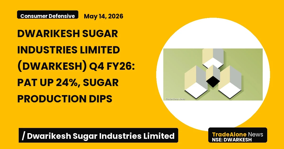 Dwarikesh Sugar Industries Limited Dwarkesh Q4 FY26 Results