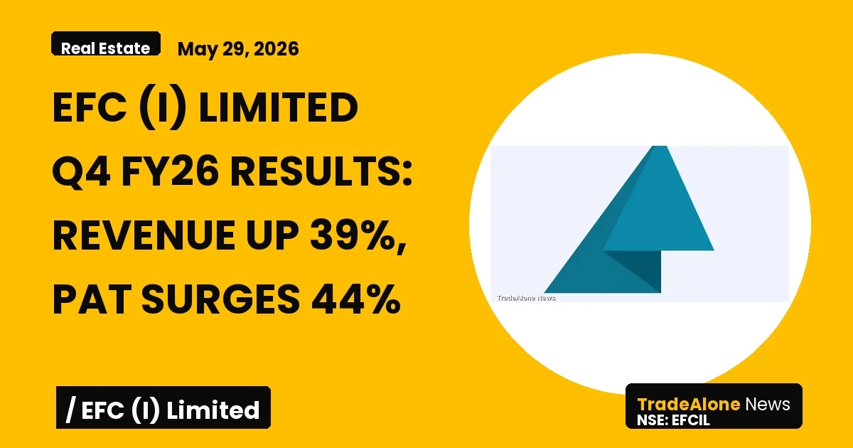 Efc (I) Limited EFCIL Q4 FY26 Results