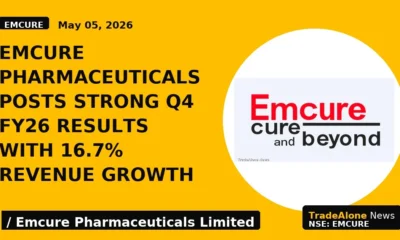 Emcure Pharmaceuticals Posts Strong Q4 FY26 Results With 16.7% Revenue Growth - TradeAlone