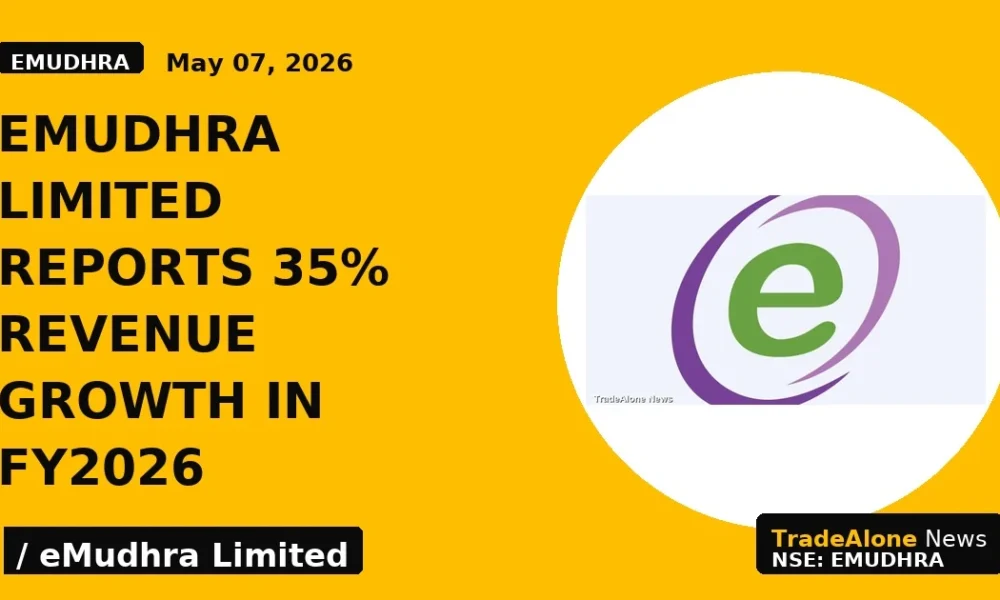 EMudhra Limited Reports 35% Revenue Growth in FY2026 - TradeAlone