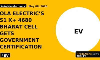 Ola Electric's S1 X+ 4680 Bharat Cell Gets Government Certification - TradeAlone