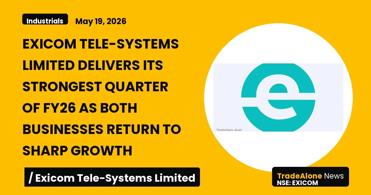 Exicom Tele-systems Limited Exicom Q4 FY26 Results