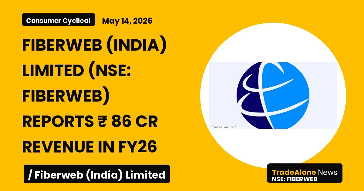 Fiberweb (india) Limited FY26 Revenue ₹ 86 Cr
