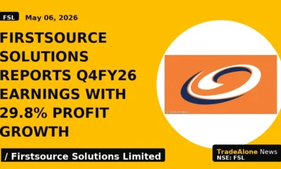 Firstsource Solutions Reports Q4fy26 Earnings With 29.8% Profit Growth - TradeAlone
