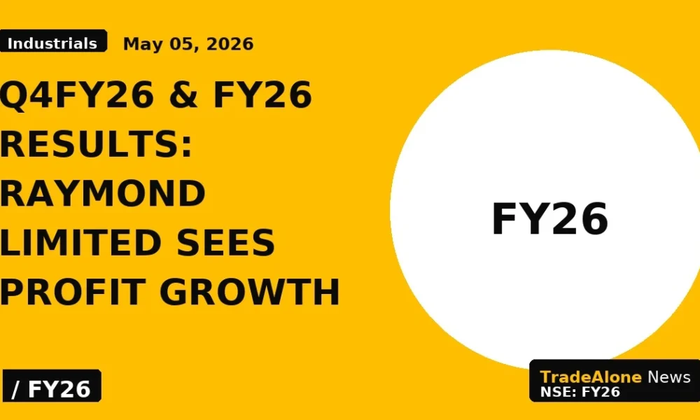 Q4FY26 & FY26 RESULTS: RAYMOND LIMITED SEES PROFIT GROWTH - TradeAlone