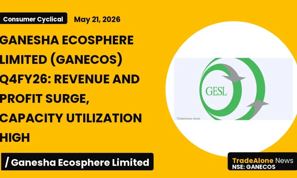 Ganesha Ecosphere Limited Ganecos Q4 FY26 Results