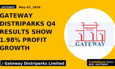 Gateway Distriparks Q4 Results Show 1.98% Profit Growth - TradeAlone