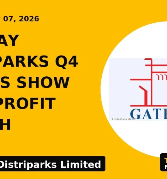 Gateway Distriparks Q4 Results Show 1.98% Profit Growth - TradeAlone