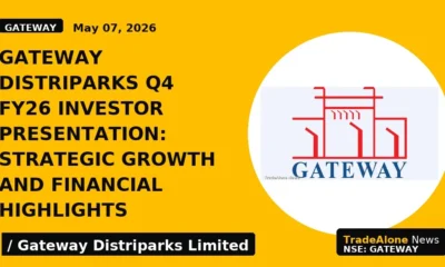 Gateway Distriparks Q4 FY26 Investor Presentation: Strategic Growth and Financial Highlights - TradeAlone