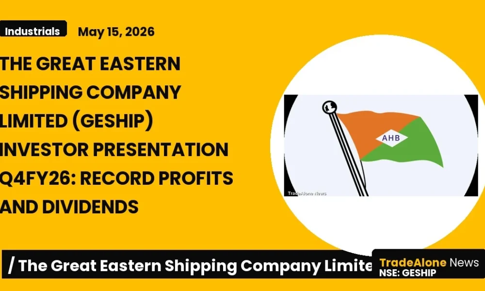 The Great Eastern Shipping Company Limited Geship Q4fy26 Investor Presentation
