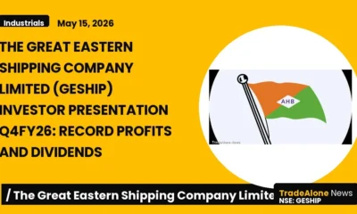 The Great Eastern Shipping Company Limited Geship Q4fy26 Investor Presentation