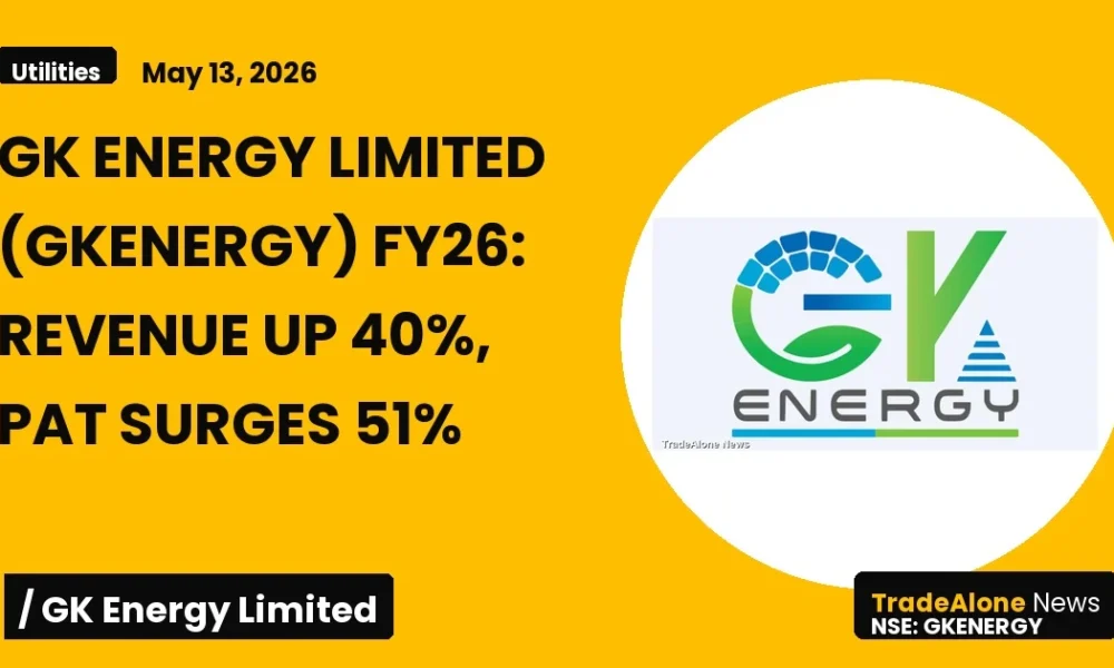 Gk Energy Limited Gkenergy FY26 Revenue Growth