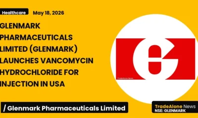 Glenmark Pharmaceuticals Limited NSE Glenmark Launch Vancomycin Hydrochloride May 2026