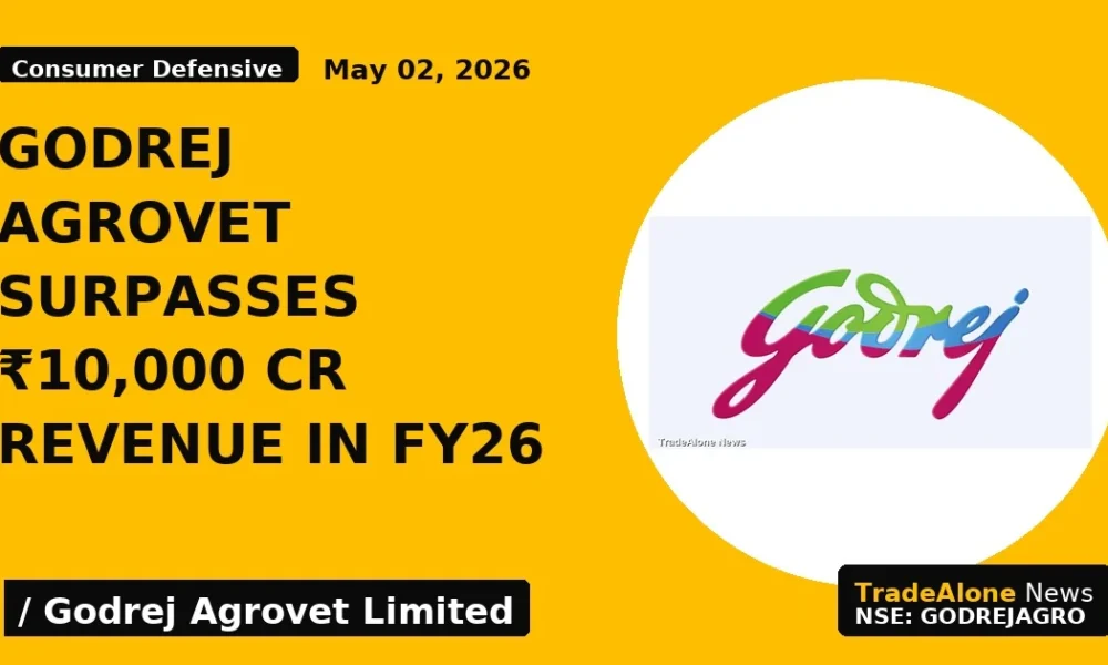 Godrej Agrovet Surpasses ₹10,000 Cr Revenue in FY26 - TradeAlone