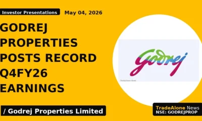Godrej Properties Posts Record Q4FY26 Earnings - TradeAlone