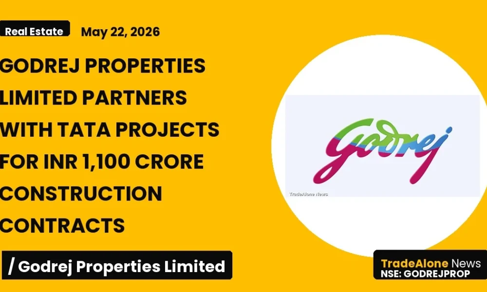 Godrej Properties Limited Godrejprop Partnership with Tata Projects