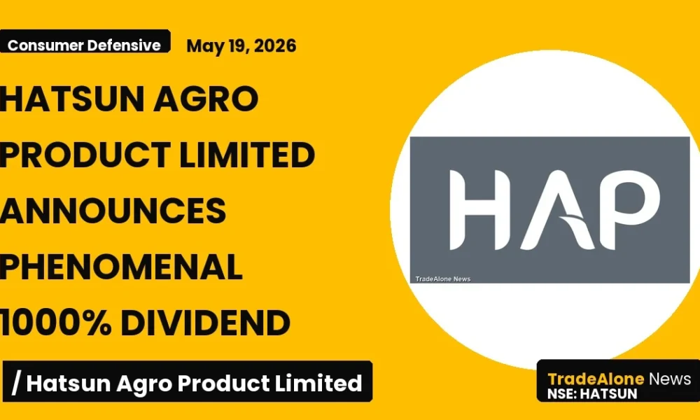 Hatsun Agro Product Limited Hatsun 1000% Dividend FY26
