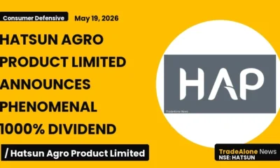 Hatsun Agro Product Limited Hatsun 1000% Dividend FY26