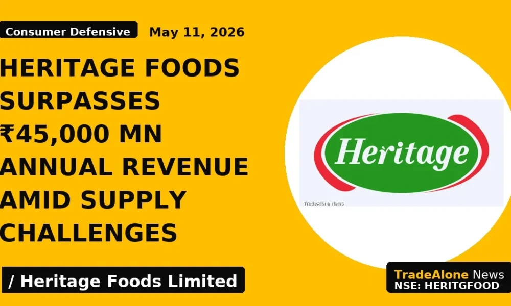 Heritage Foods Surpasses ₹45,000 Mn Annual Revenue Amid Supply Challenges - TradeAlone