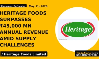 Heritage Foods Surpasses ₹45,000 Mn Annual Revenue Amid Supply Challenges - TradeAlone
