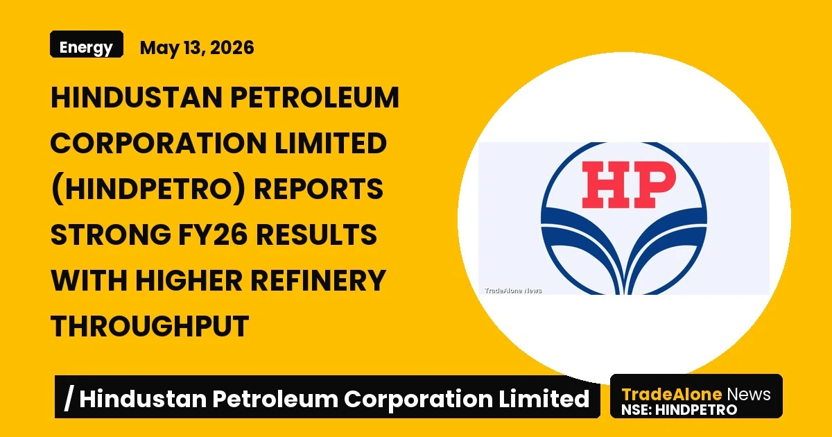 Hindustan Petroleum Corporation Limited FY26 Results