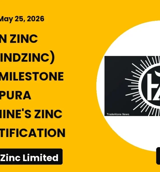 Hindustan Zinc Limited Hindzinc Q2 FY26 Zinc Mark Certification