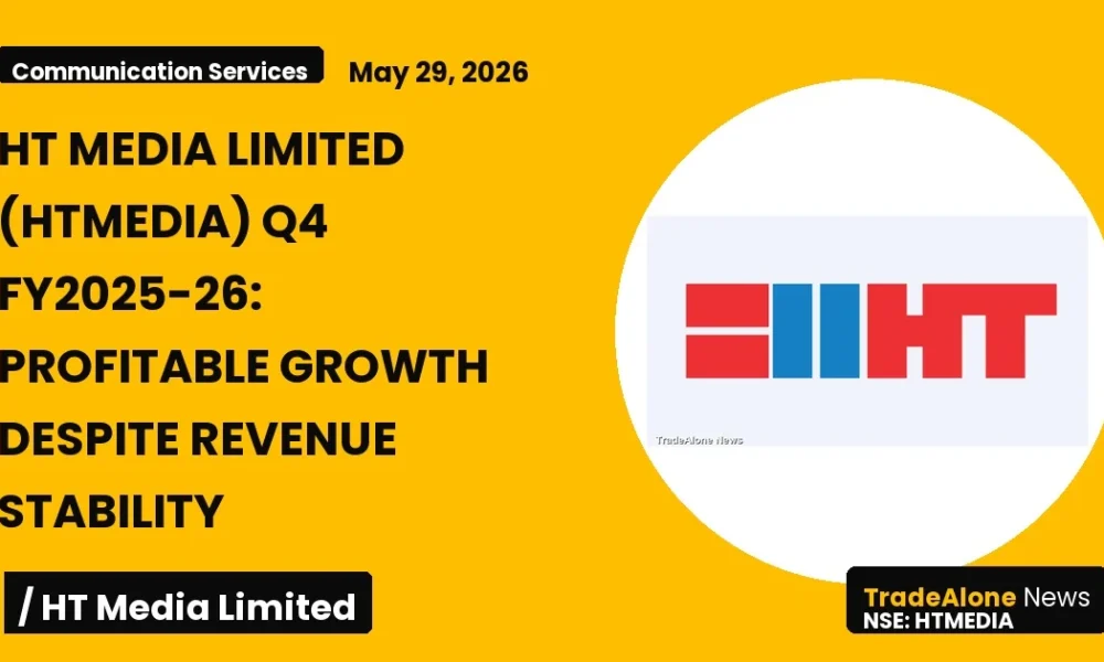 Ht Media Limited Htmedia Q4 Fy2025 Results