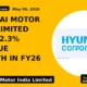 Hyundai Motor India Limited Posts 2.3% Revenue Growth in Fy26 - TradeAlone