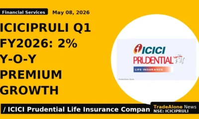 ICICIPRULI Q1 FY2026: 2% Y-o-Y Premium Growth - TradeAlone