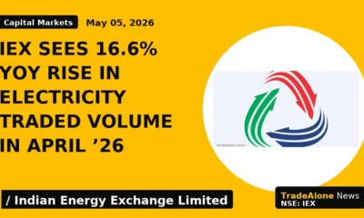 IEX Sees 16.6% YOY Rise in Electricity Traded Volume in April '26 - TradeAlone