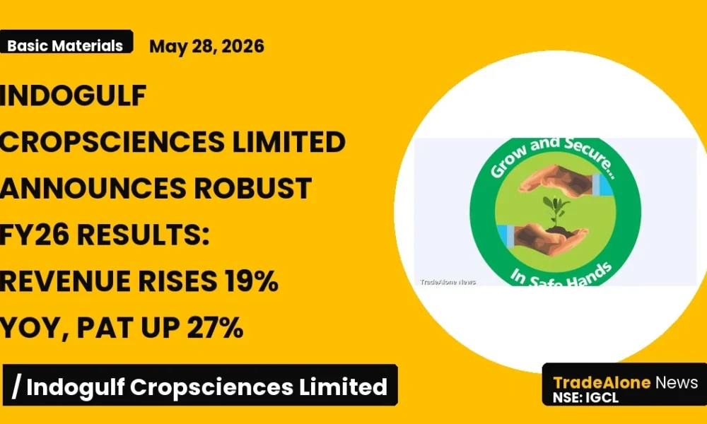 Indogulf Cropsciences Limited FY26 Results: Revenue Up 19%, PAT Surges 27%