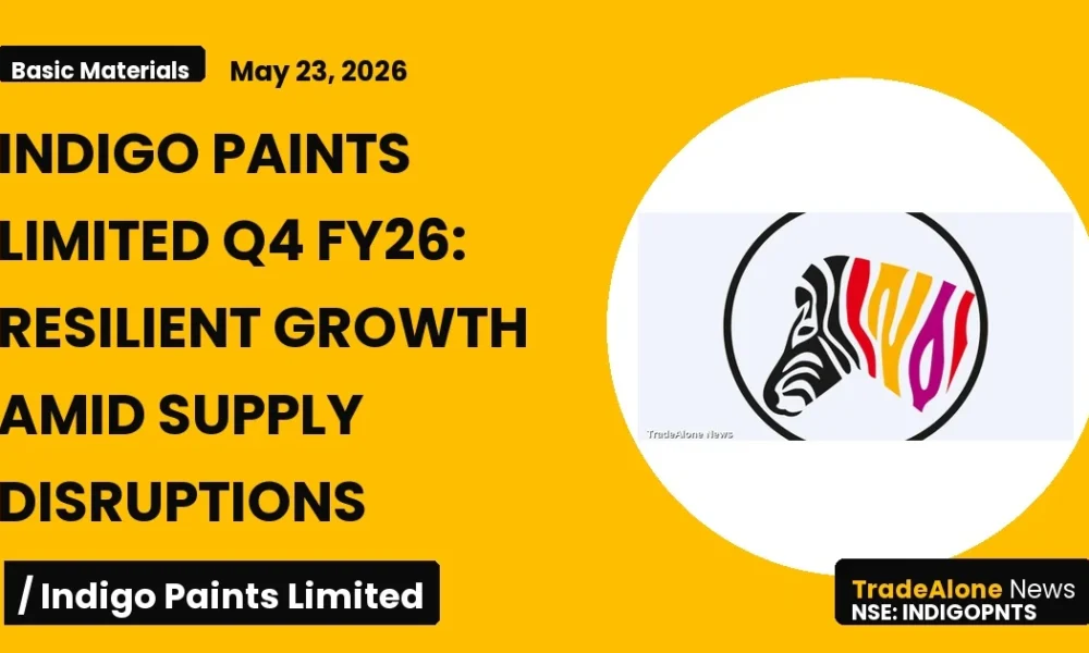 Indigo Paints Limited Q4 FY26 Results