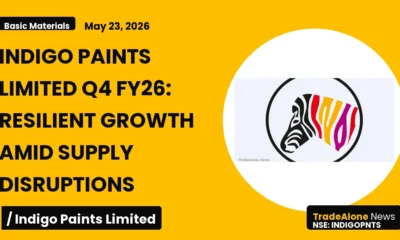 Indigo Paints Limited Q4 FY26 Results
