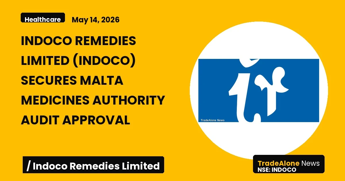 Indoco Remedies Limited Indoco Audit Approval May 2026