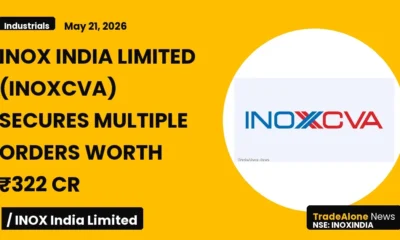 Inox India Limited Inoxindia Q1 FY27 Orders