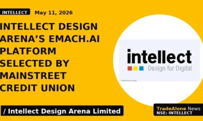 Intellect Design Arena's EMACH.ai Platform Selected by Mainstreet Credit Union - TradeAlone