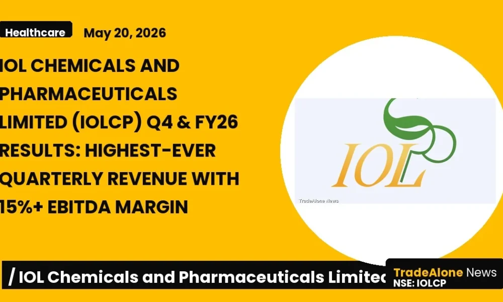 Iol Chemicals and Pharmaceuticals Limited IOLCP Q4 FY26 Results