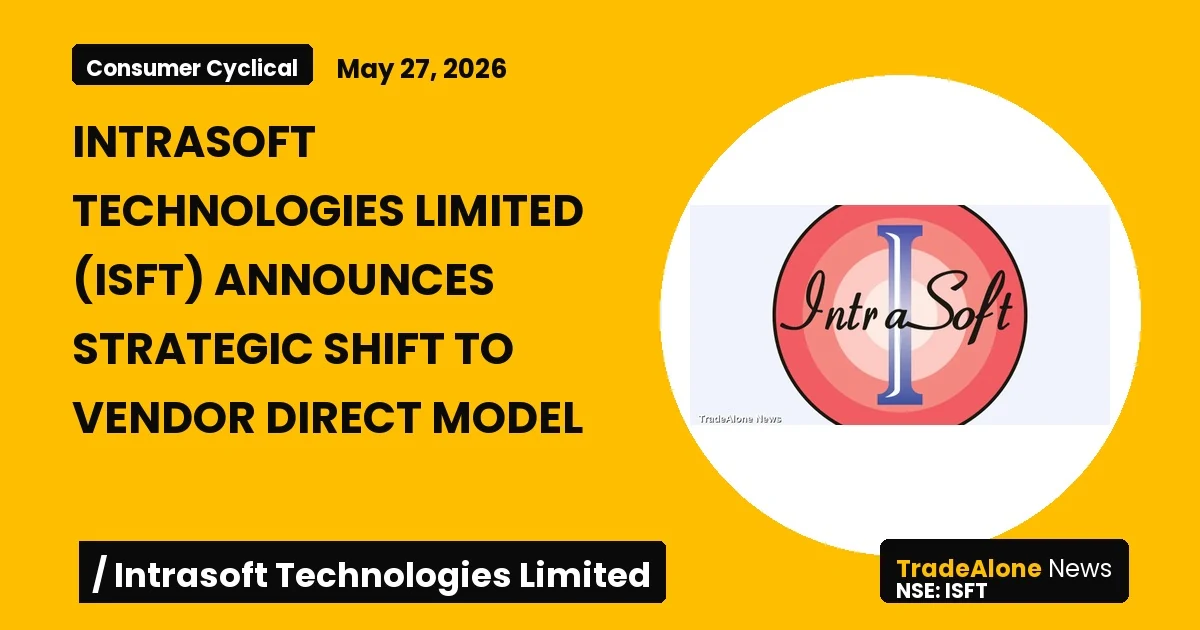 Intrasoft Technologies Limited ISFT Strategic Shift