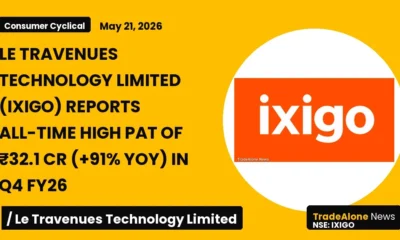Le Travenues Technology Limited IXIGO Q4 FY26 Results