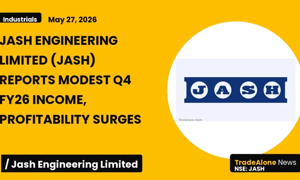 Jash Engineering Limited JASH Q4 FY26 Results