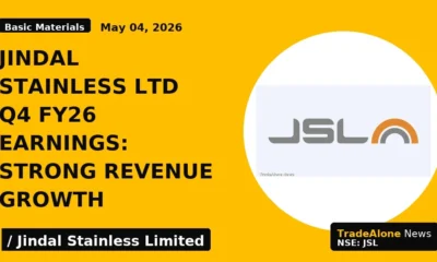 Jindal Stainless Ltd Q4 FY26 Earnings: Strong Revenue Growth - TradeAlone