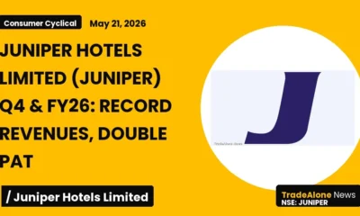 Juniper Hotels Limited Juniper Q4 FY26 Results